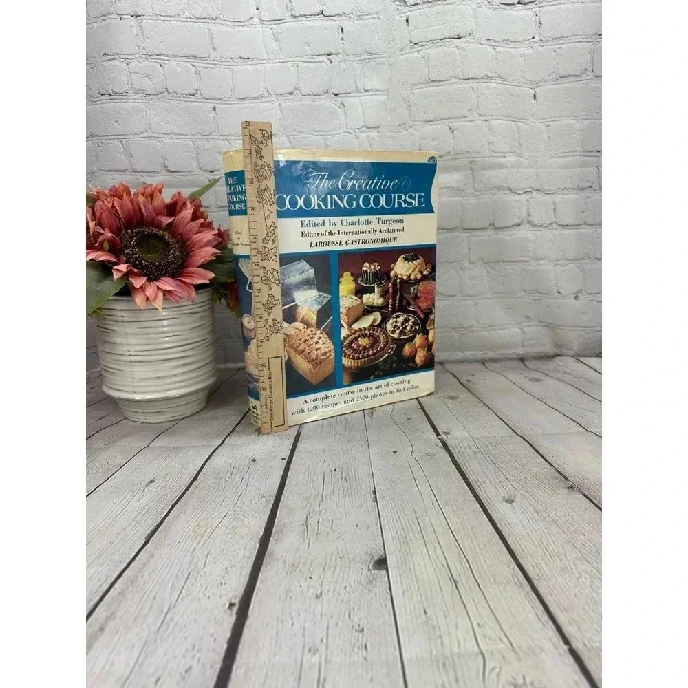 vintage the creative cooking course cookbook 1975